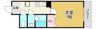 都マンション赤川の物件間取画像